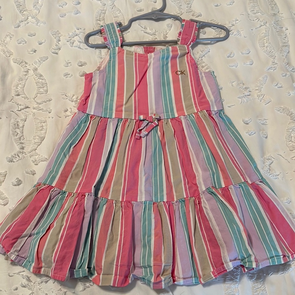 Calvin Klein- Tiered Dress